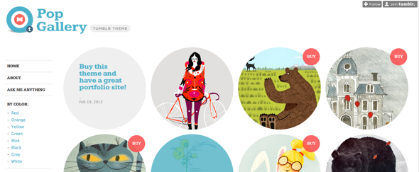 网页设计：30个灰常漂亮的老外网页设计作品
